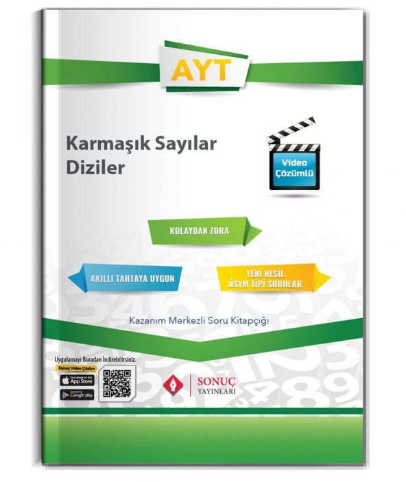 Sonuç Yayınları Ayt Karmaşık Sayılar & Diziler 2023