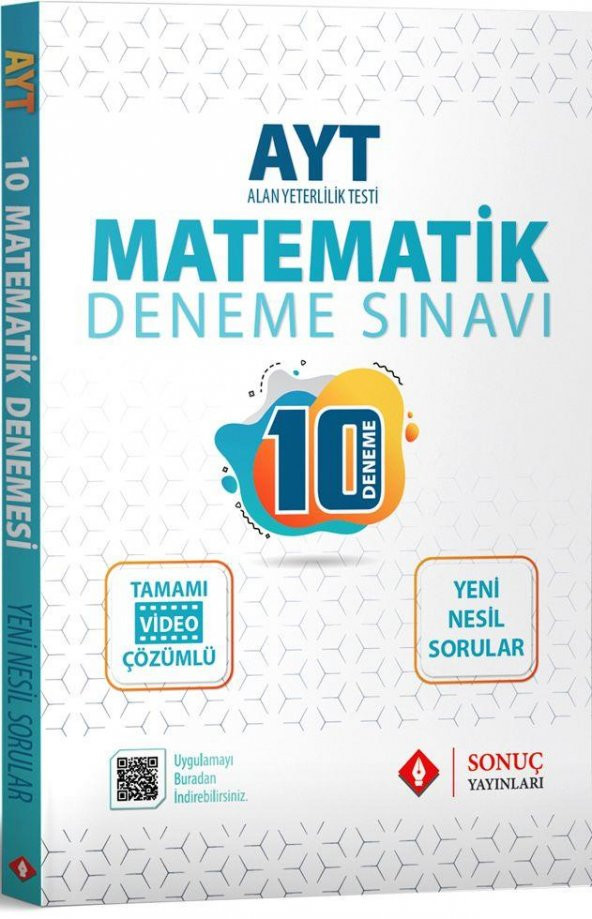 Sonuç Yayınları Ayt Matematik 10 Lu Deneme 2023