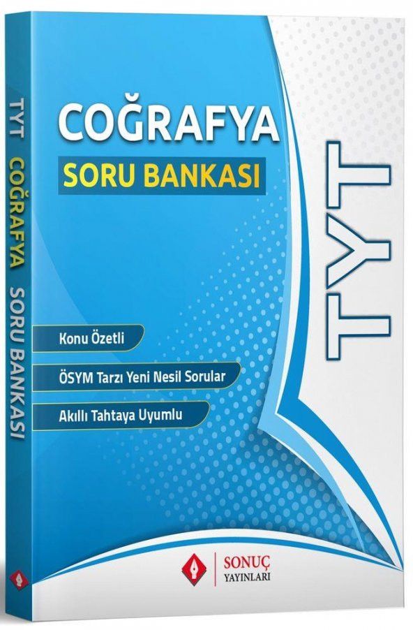 Sonuç Yayınları Tyt Coğrafya Soru Bankası 2023
