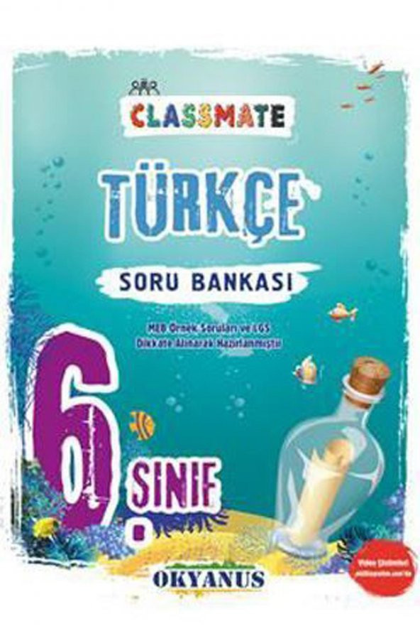 Okyanus 6. Sınıf Classmate Türkçe Soru Bankası
