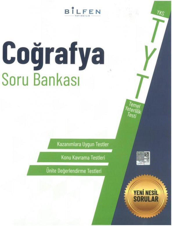Bilfen  Tyt Coğrafya Soru Bankası Yeni