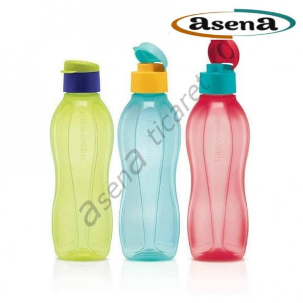 TUPPERWARE EKO ŞİŞE 750 ML SULUK MATARA WATER BOTTLE HSGL