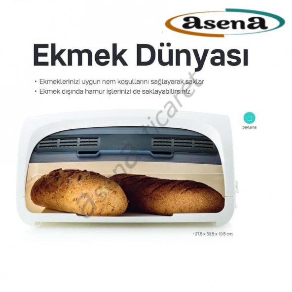 Tupperware EKMEK DÜNYASI EKMEK SAKLAMA KABI HSGL - 4