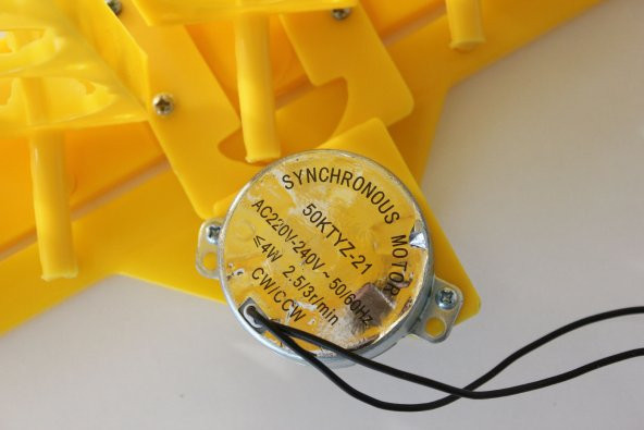 Kuluçka Makinası Viyol Çevirme Motoru 220V 2.5/3rmp - 2