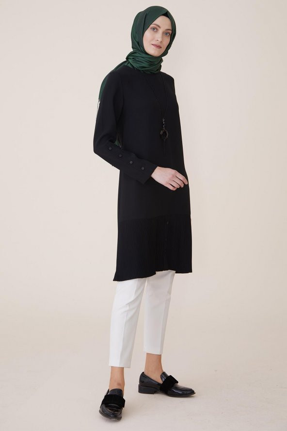 Sitare Etek Altı Piliseli Tunik 20K331 - 4