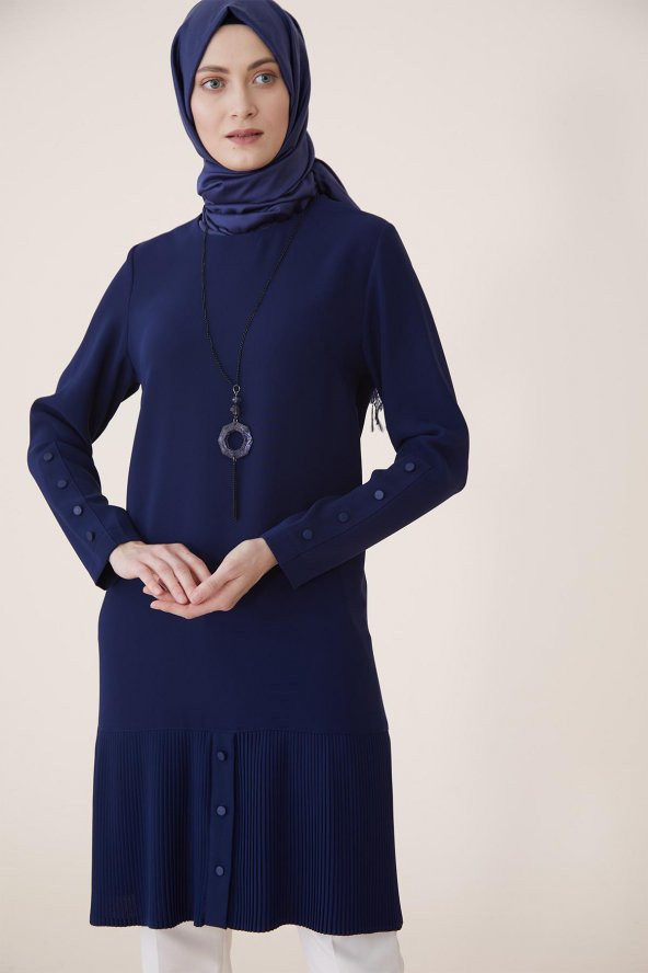 Sitare Etek Altı Piliseli Tunik 20K331 - 8