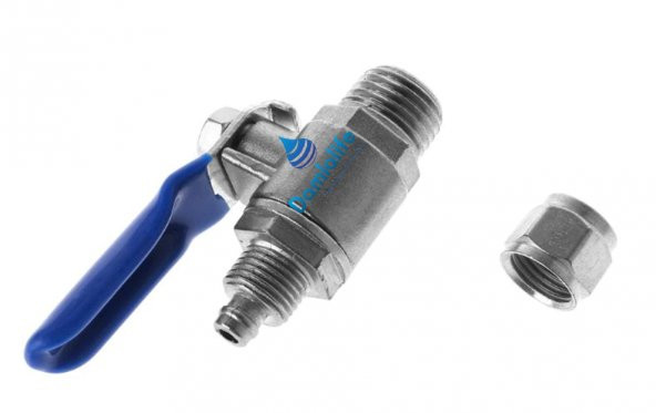 Su Arıtma Cihazı küresel  1/4 Hat Alma Vanası 6 Mm Hortum Uyumlu - 3