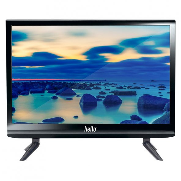 Hello 19 inç FULL HD Vga HDMI - Küçük Monitör Tv - 12v giriş Araçlarda da kullanım imkanı - 2