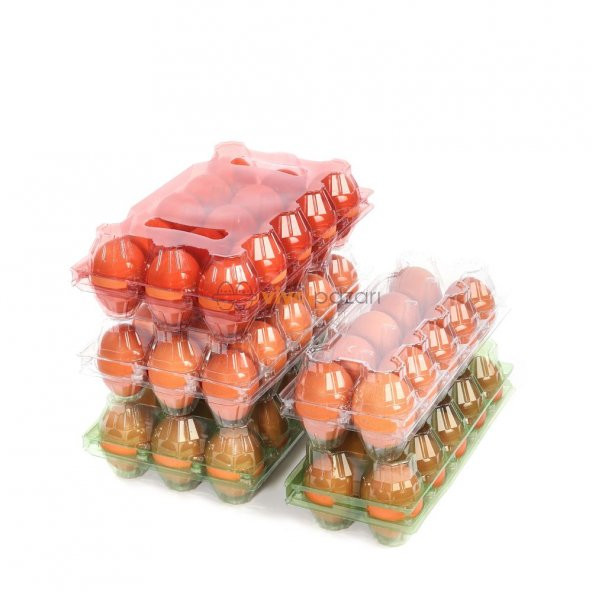 Plastik 15 li Yumurta Viyolu (480 Adet) Larpast - 5