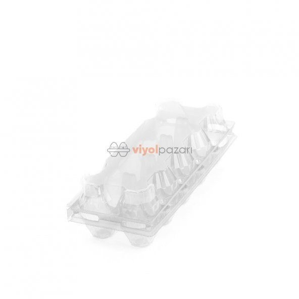 10 LU Plastik Yumurta Viyolü (500 Adet) İzpack - 4