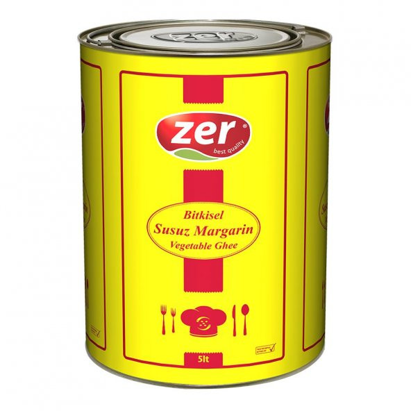 Zer Margarin 5 lt Teneke Kutu