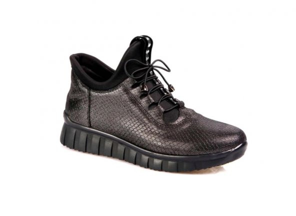 Venüs Kadın 1854913k Hakiki Deri Platin ve Bakır Günlük Ayakkabı