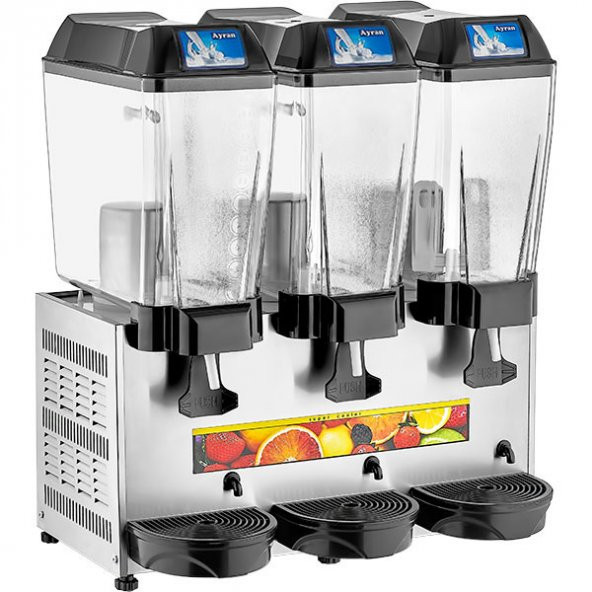 Remta ST20 Üçlü Ayran Soğutucusu 20+20+20 Lt