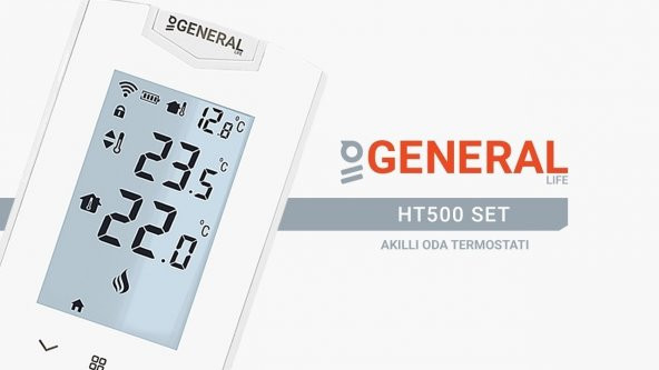 General HT 500 SET akıllı oda termostatı kablosuz Ht 500