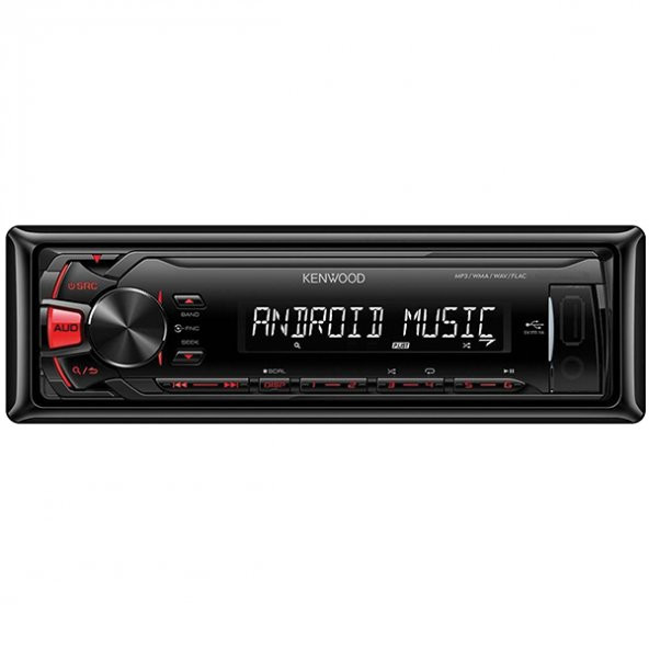 KENWOOD KMM-103 MEKANİKSİZ OTO TEYP  (USB/SD/FM)