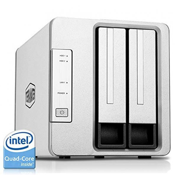 TerraMaster F2-421 Quad-Core 4GB 2 Disk Yuvalı Nas - 1