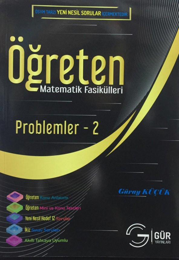 YENİ NESİL Öğreten Matematik Fasikülleri Problemler 2 Gür Yayın