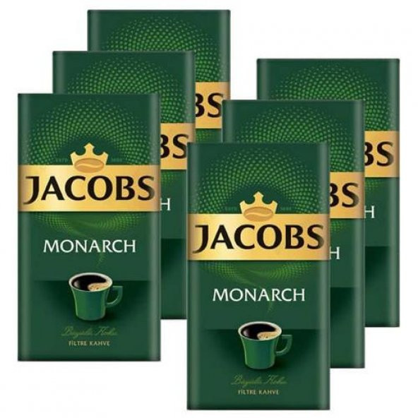 Jacobs Monarch Filtre Kahve 250g x 6 Adet
