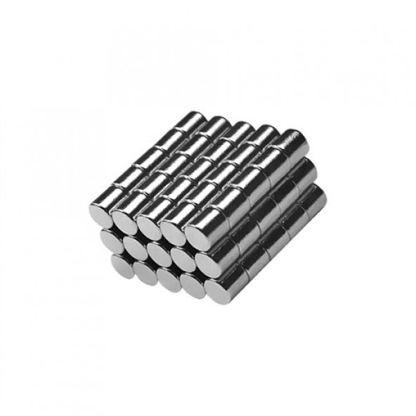 Neodyum Mıknatıs Silindir D3x3 mm (100lü Paket)