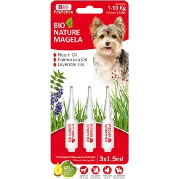 Biopetactive Bio Nature Magela Dog 3x1.5 ml Skt:07/2025