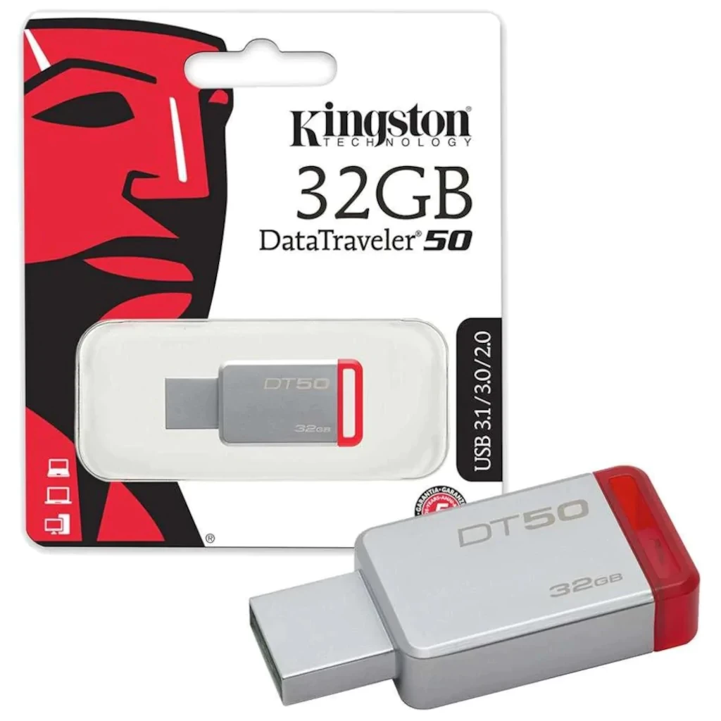 Kingston 32GB DataTraveler50 USB 3.1 - 3.0 Bellek  DT50/32GB