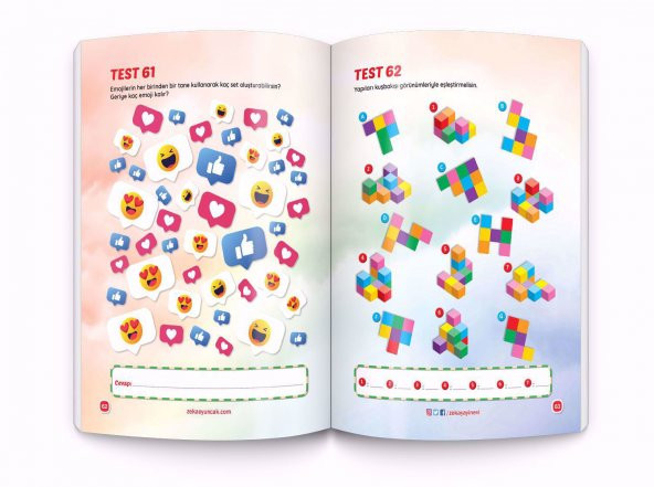 Zeka Akademi - 30 Günde Dikkatini Geliştir-Bilsem Hazırlık - 3
