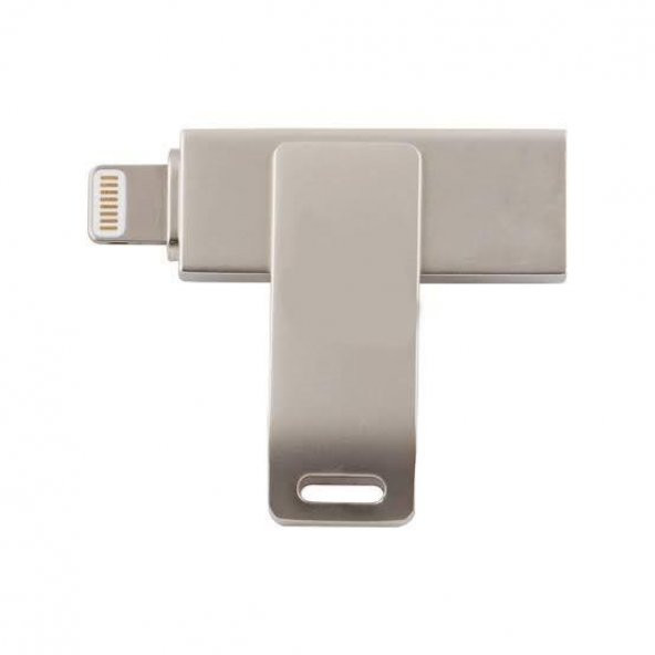 Powerway 128 GB iphone OTG Flash Bellek USB 2.0 Metal - 1