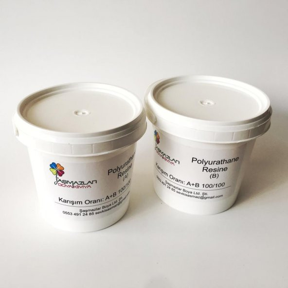 Poliüretan Reçine ( Sıvı Plastik Döküm Reçinesi ) 2KG SET