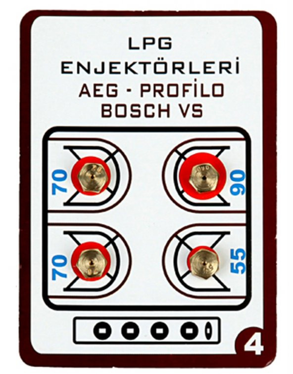 Set Üstü TÜPLÜ (LPG) Ocak, Fırınlı Ocak Enjetörleri (Gaz Memesi) ve Dirsek setti - 2