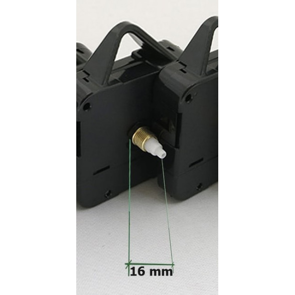 Aypaş Akar Sessiz Saat Motoru (18 mm) ve Mekanizması (set) - 3