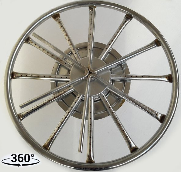 DÖNERLİ KÜNEFE YEMEK PİŞİRME OCAĞI 38 CM - 3