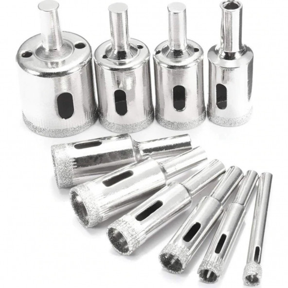 ELMAS KAPLI CAM, FAYANS DELME UCU, 12 MM - 2