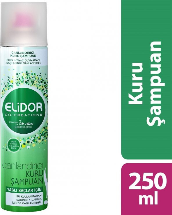 Elidor Kuru Şampuan Yağlı Saçlar İçin 250 ml - 2