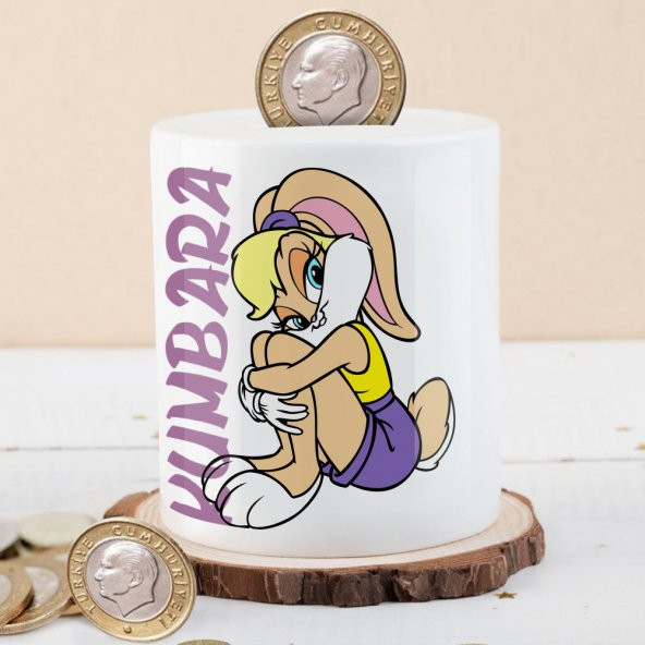Sempatik Lola Bunny Looney Tunes Para Birikim Kumbarası-L01
