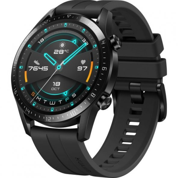 Huawei Watch GT2 Sport 46mm Akıllı Saat - Siyah (Huawei TR Garantili) - 4