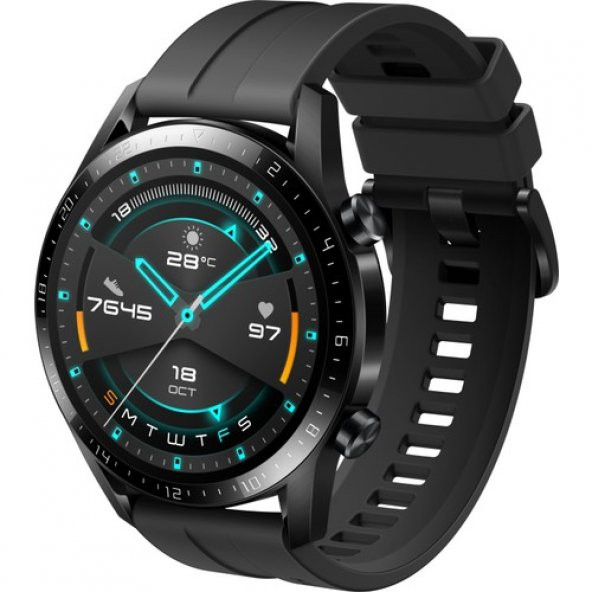 Huawei Watch GT2 Sport 46mm Akıllı Saat - Siyah (Huawei TR Garantili) - 8