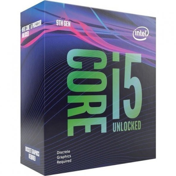 Intel Core i5 9600KF 3.7GHz LGA 1151 Soket 9MB Önbellek 6 Çekirdek NOVGA İşlemci