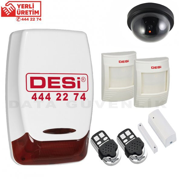Desi Midline Plus Alarm Seti 2- Hırsız Alarm Sistemi + Kamera