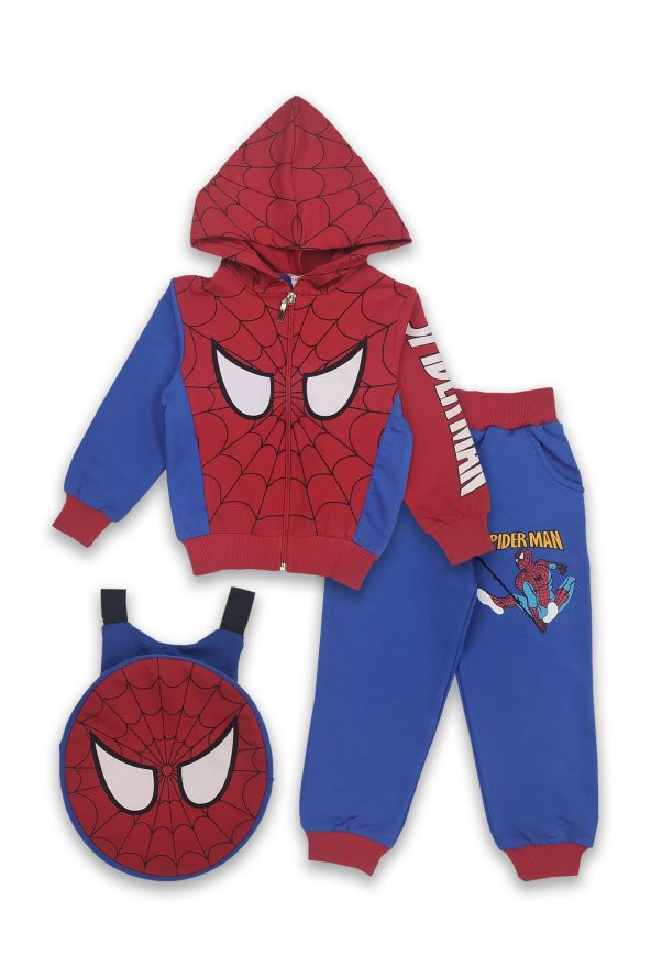 Spiderman Erkek Çocuk Eşofman Takımı