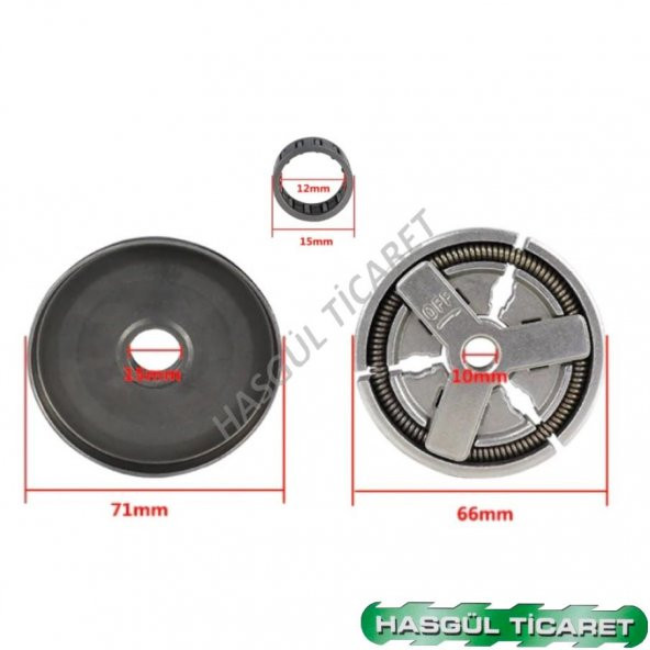 HSGL MOTORLU TESTERE BALATA ve ZİNCİR DİŞLİSİ SET - 3
