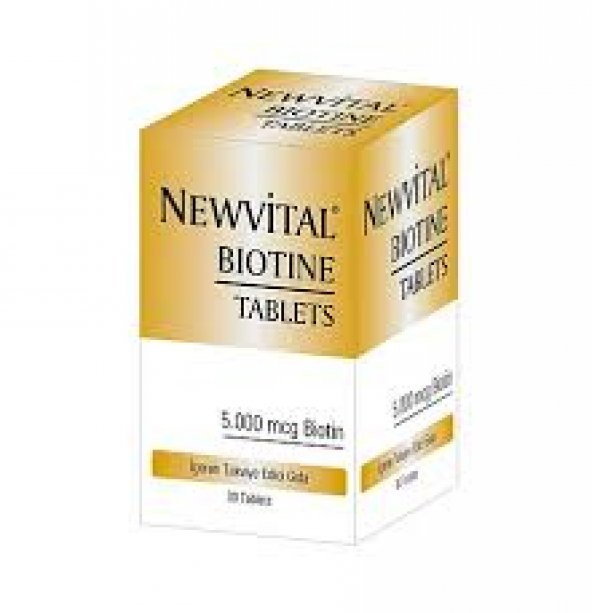 Newvital Biotin 5000 mcg 30 Tablet