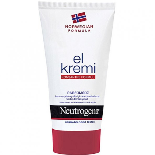 Neutrogena El Kremi Parf&uumlms&uumlz 75 ml