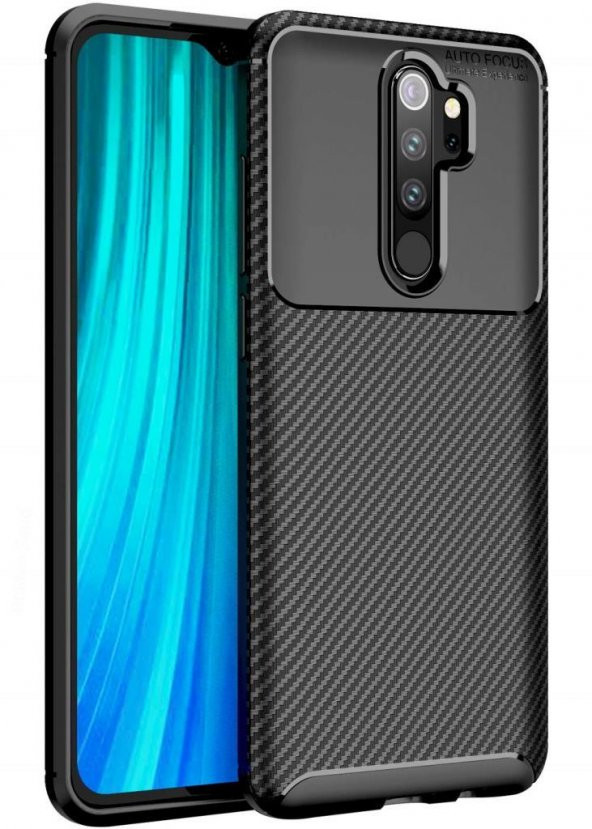 Xiaomi Redmi Note 8 Pro Elde Kaymayan Kamera Korumalı Kılıf