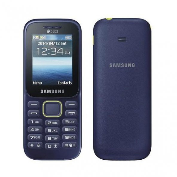 Samsung B310(D500) Dual Sim Lacivert Tuşlu Telefon(İthalatçı Firma)