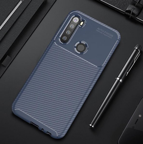 Xiaomi Redmi Note 8 Elde Kaymayan Kamera Korumalı Kalite Kılıf - Resim 6