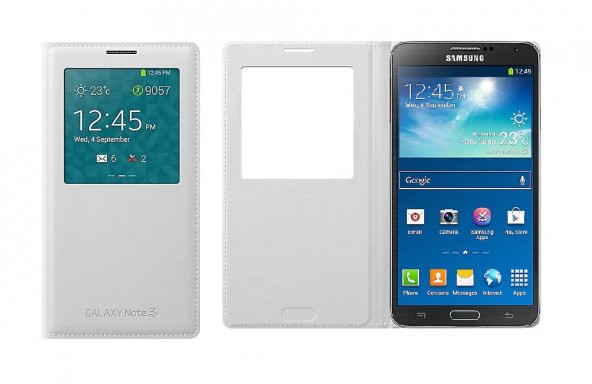 Samsung Galaxy Note 3 S View Cover EF-CN900BWEGWW