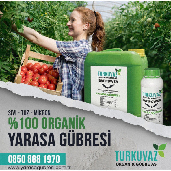 Turkuvaz Bat Power 500 Gr.  Organik Mikron Toz Yarasa Gübresi - 12