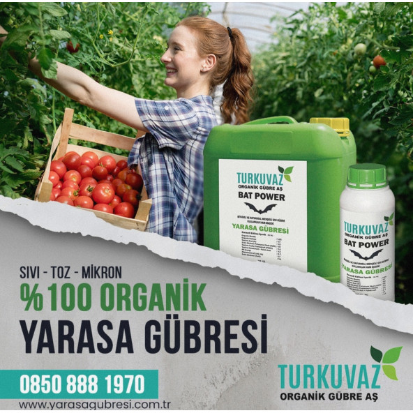 Turkuvaz Bat Power 2,5 Kg. Organik Mikron Toz Yarasa Gübresi - 12