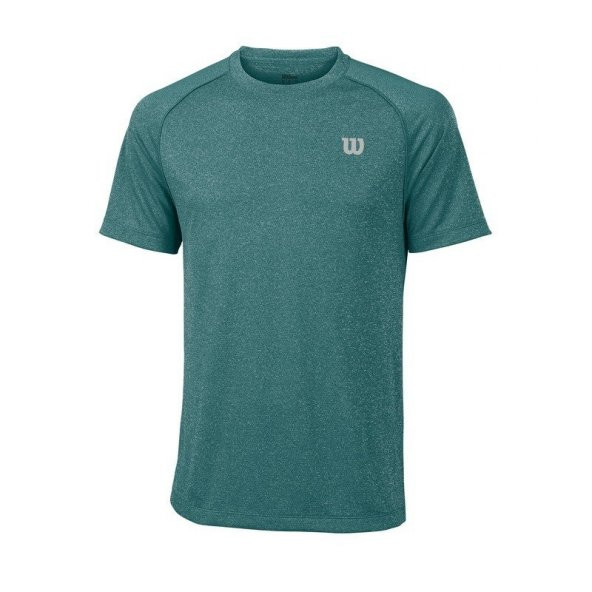Wilson M Core Crew Yeşil Erkek T-Shirt WRA746407