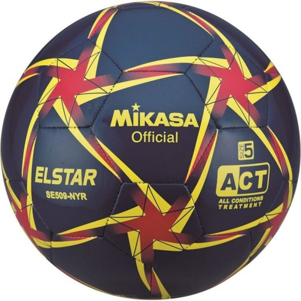 Mikasa Sentetik Deri Mavi Futbol Topu
